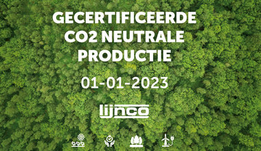 Lijnco produceert sinds 01-01-2023 CO2 neutraal
